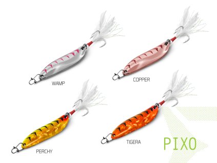 Plandavka Delphin PIXO (Velikost Plandavka Delphin PIXO 10g PERCHY hook #6)