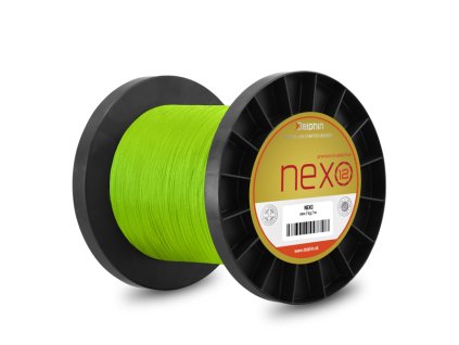 Delphin NEXO 12 / fluo zelená (Velikost Delphin NEXO 12 / fluo zelená 0,10mm 6,8kg 1300m)