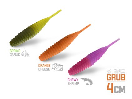 Umělá nástraha Delphin B! StinxGRUB | 4cm (Velikost Umělá nástraha Delphin B! StinxGRUB Shrimp / 20ks 4cm / CHEWY)
