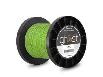 Delphin GHOST 4+1/ zelená (Velikost Delphin GHOST 4+1/ zelená 0,23mm 13,6kg 3000m)