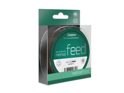 Delphin Method FEED /hnědá (Velikost Delphin METHOD FEED hnědá 0,14mm 1,8kg 150m)