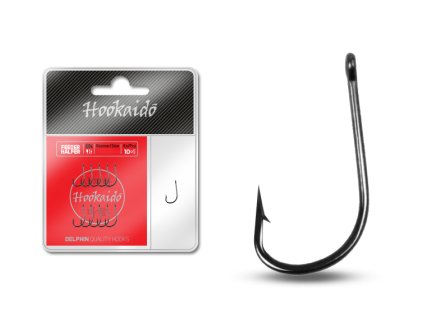Háček Delphin HKD Feeder HALFER ring / 10+1ks (Velikost Háček Delphin HKD Feeder HALFER ring / 10+1ks BN/8)