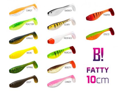 Umělá nástraha BOMB! Fatty | 10cm (Velikost Umělá nástraha BOMB! Fatty / 5ks 10cm/CAROT)