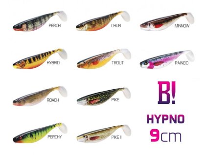 Umělá nástraha BOMB! HYPNO / 3ks (Velikost Umělá nástraha BOMB! HYPNO / 3ks 9cm/3D PERCH)