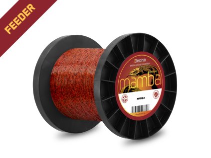 Delphin MAMBA Feeder / Fire (Velikost Delphin MAMBA Feeder / Fire 0,26mm 5,2kg 6000m)