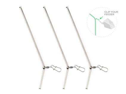 ZFISH Průjezd Feeder Anti Tangle Tube 3ks (Délka 90mm)