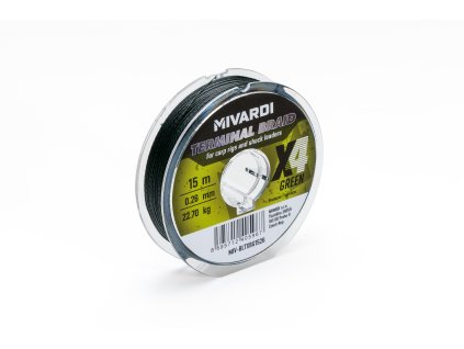 Mivardi Terminal X4 braid - green (Varianta 0.16 mm)