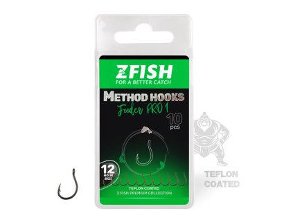 ZFISH Háčky Method Feeder PRO 1 (Velikost Háčku 6)