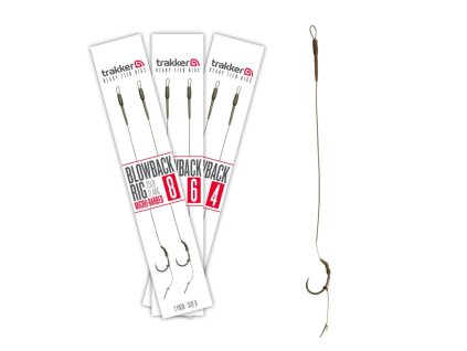 Trakker Hotové návazce Blowback Ready Rig (Barbed) 2ks (Varianta Trakker Návazce Blowback Rig 2 Pack - Size 8 (Barbed))