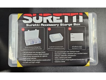 Suretti Organizér s 24 krabičkami