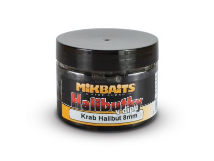 Mikbaits Halibutky v dipu Krab Halibut (Varianta Mikbaits Halibutky v dipu Krab Halibut 150ml 8mm)