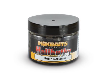 Mikbaits Halibutky v dipu Robin Red Halibut (Varianta Mikbaits Halibutky v dipu Robin Red Halibut 150ml 8mm)