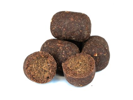 Mikbaits Mamut boilie 1kg Zraněný úhoř 50x35mm