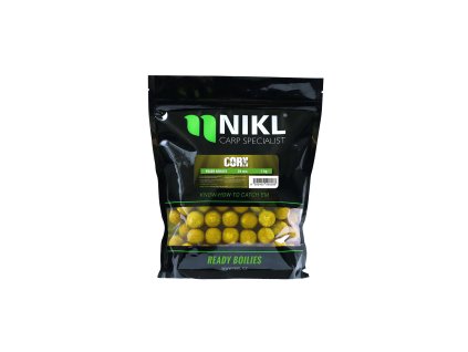 Nikl Ready boilie Corn (Varianta Nikl Ready boilie Corn - Balení: 1kg, Průměr: 15mm)