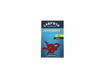 Carp'R'Us Rovnátko Kickers Medium 10ks (Varianta Carp'R'Us Rovnátko Kickers Medium 10ks - Barva: Red)