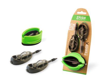zfish method feeder set feeda x 20 30g formicka