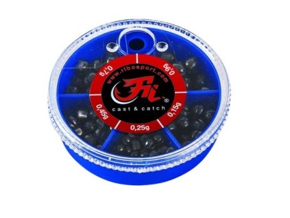 filfishing broky split shots large box