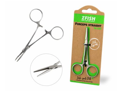 ZFISH Pean Rovný Forceps Straight (Velikost 10cm)