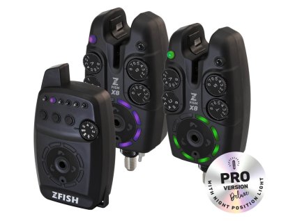 zfish sada hlasicu bite alarm set zx8 pro 2 1