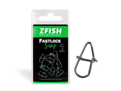 ZFISH Karabinka Fastlock Snap (Velikost 1/9Kg)
