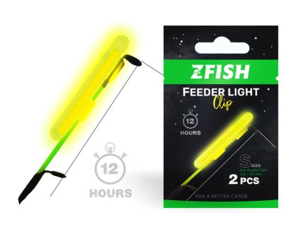 ZFISH Chemické světlo FEEDER CLIP 2ks (Velikost SS(3x24mm - TIP 0,6-1,4mm ))