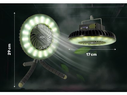 ngt ventilator dynamic fan bivvy light