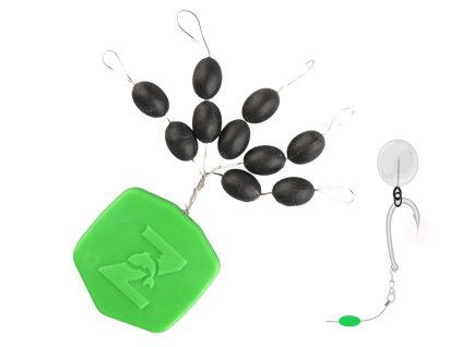 ZFISH Korálky Tungsten Oval Beads (Velikost 4mm)