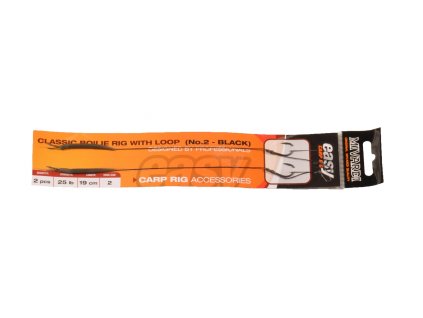 Mivardi Classic boilie rig Easy s očkem (Varianta vel. 2 černý)