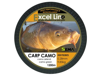 SEMA Carp camo zelená 0,33 (Velikost Carp camo zelená 0,20)