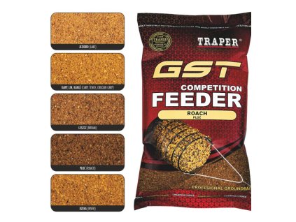 Traper GST Competition Feeder Řeka 1kg (Velikost GST Competition Feeder Kapr,Lín,Karas 1kg)