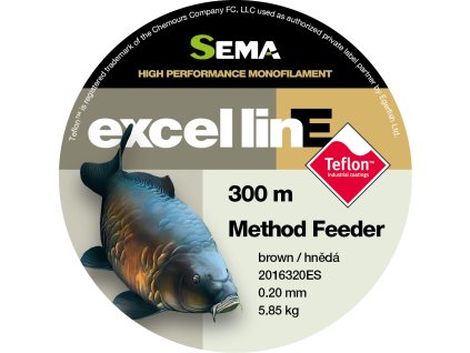 SEMA Method Feeder hnědá 0,28 (Velikost Method Feeder hnědá 0,16)