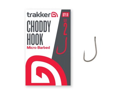 Trakker Háčky Choddy Hooks Micro Barbed 10ks (Varianta Trakker Háčky Choddy Hooks Micro Barbed 10ks - Velikost: 2, Balení: 10ks)