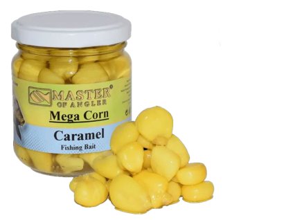 Master of Angler Kukuřice Mega Corn - 212 ml (Varianta Karamel)