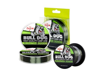 Carp Zoom Vlasec Bull-Dog - 300 m (Varianta 0,25 mm/8,8 kg/zelená)