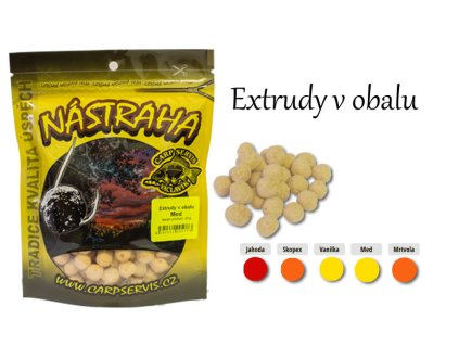 CSV Extrudy v obalu  - 35 g (Varianta Jahoda/červená)