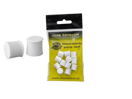 CSV Pěnová nástraha BAREL - 12 mm (Varianta bílá)