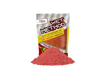 Carp Zoom Vlhčená směs Wet Method - 850 g (Varianta Jahoda-Ryba)
