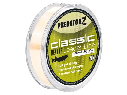 Carp Zoom Šňůra Classic Kevlar Leader Line - 20 m (Varianta 0,18 mm/7,90 kg)