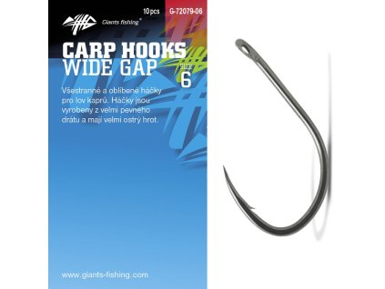 Giants fishing Háček s očkem Wide Gap 10ks (Varianta vel.2)