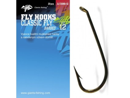 Giants fishing Háček muškařský Classic Fly 20ks (Varianta vel.06)