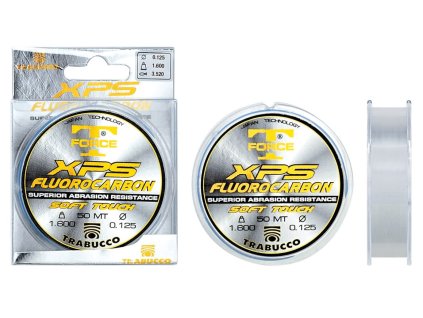 Trabucco Vlasec T-Force XPS Fluoro Carbon 50m (Varianta 0,125mm)