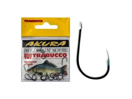 Trabucco Háčky Trabucco Akura 9000 15ks (Varianta vel.1/0)