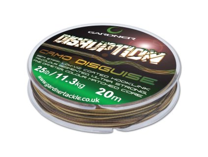 Gardner Splétaná šňůra Disruption Green 20m (Varianta 15lb)