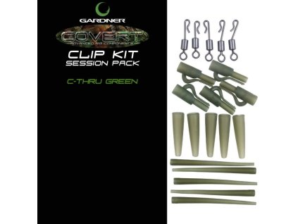 Gardner Systémek Covert Clip Kit (Varianta C-Thru Brown(Průhledná hnědá))