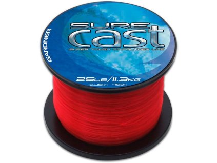 Gardner Vlasec Sure Cast Red (Varianta 1320m/0,30mm (12lb))