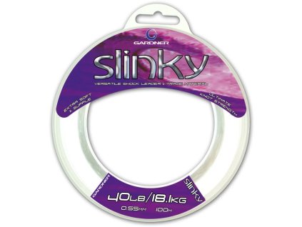 Gardner Vlasec Slinky Clear (Varianta 100m/ 18,1kg( 40lb)/0,55mm)