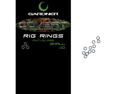 Gardner Kroužky Covert Rig Rings (Varianta Extra Small)