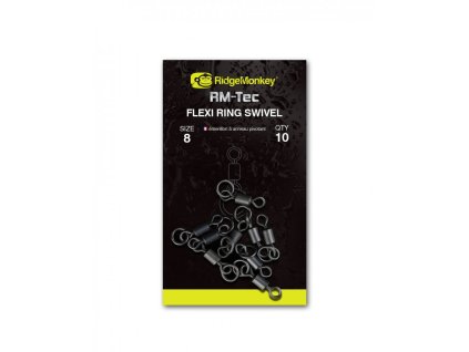 RidgeMonkey obratlíky Flexi Ring Swivel (Varianta vel. 11)