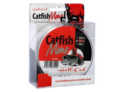 Hell-Cat Vlasec Hell-Cat Catfish Mono Clear 300m (Varianta 0,50mm, 15,3kg)