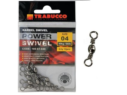 Trabucco obratlík Barrel Swivel 12ks (Varianta vel.6 (27kg))
